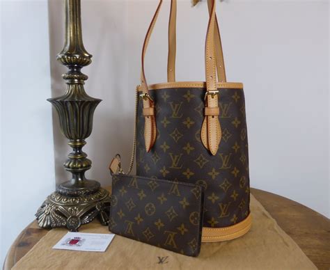 louis vuitton petit bucket size|Bucket Bags in Handbags for Women .